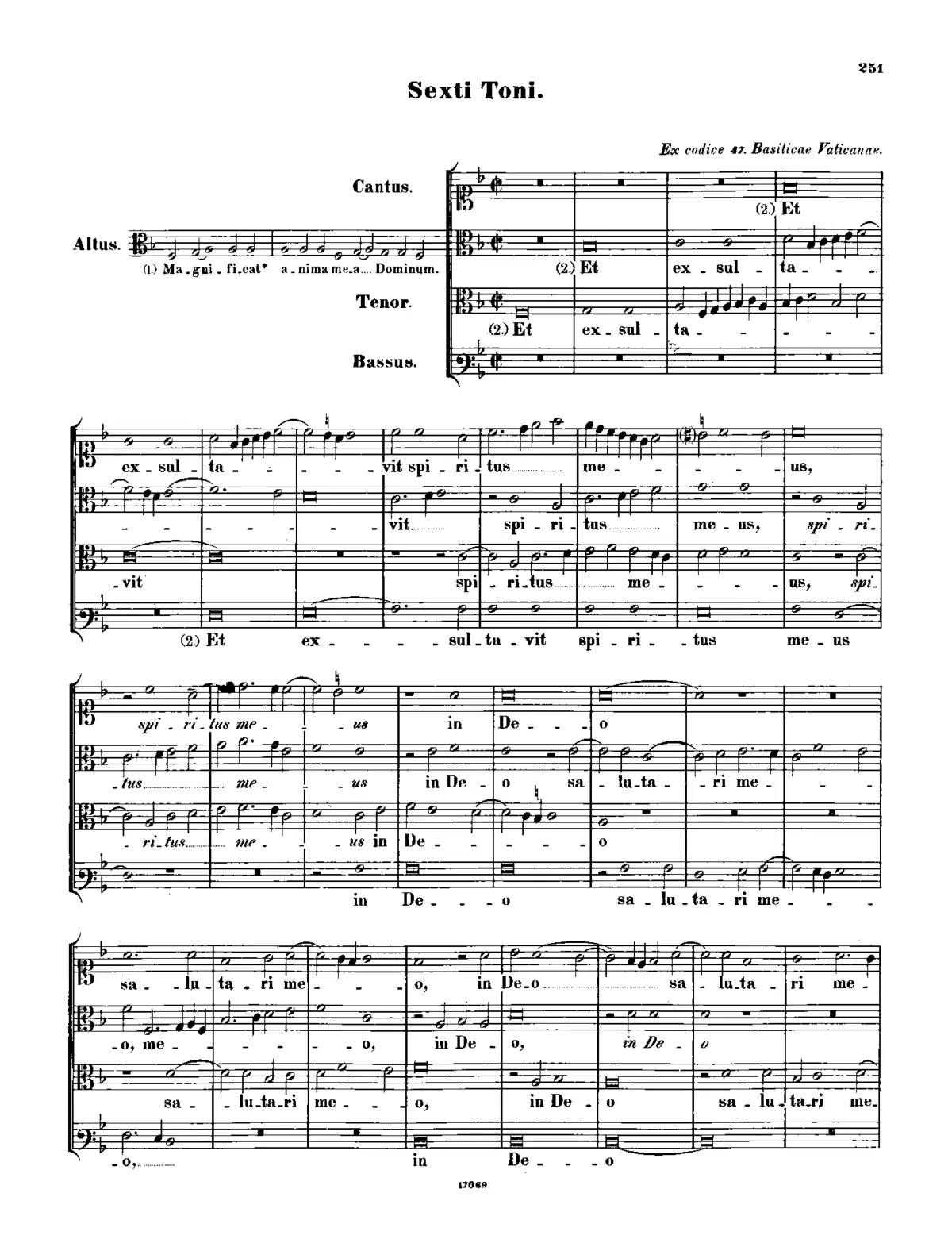 Magnificat sexti toni - Page 1