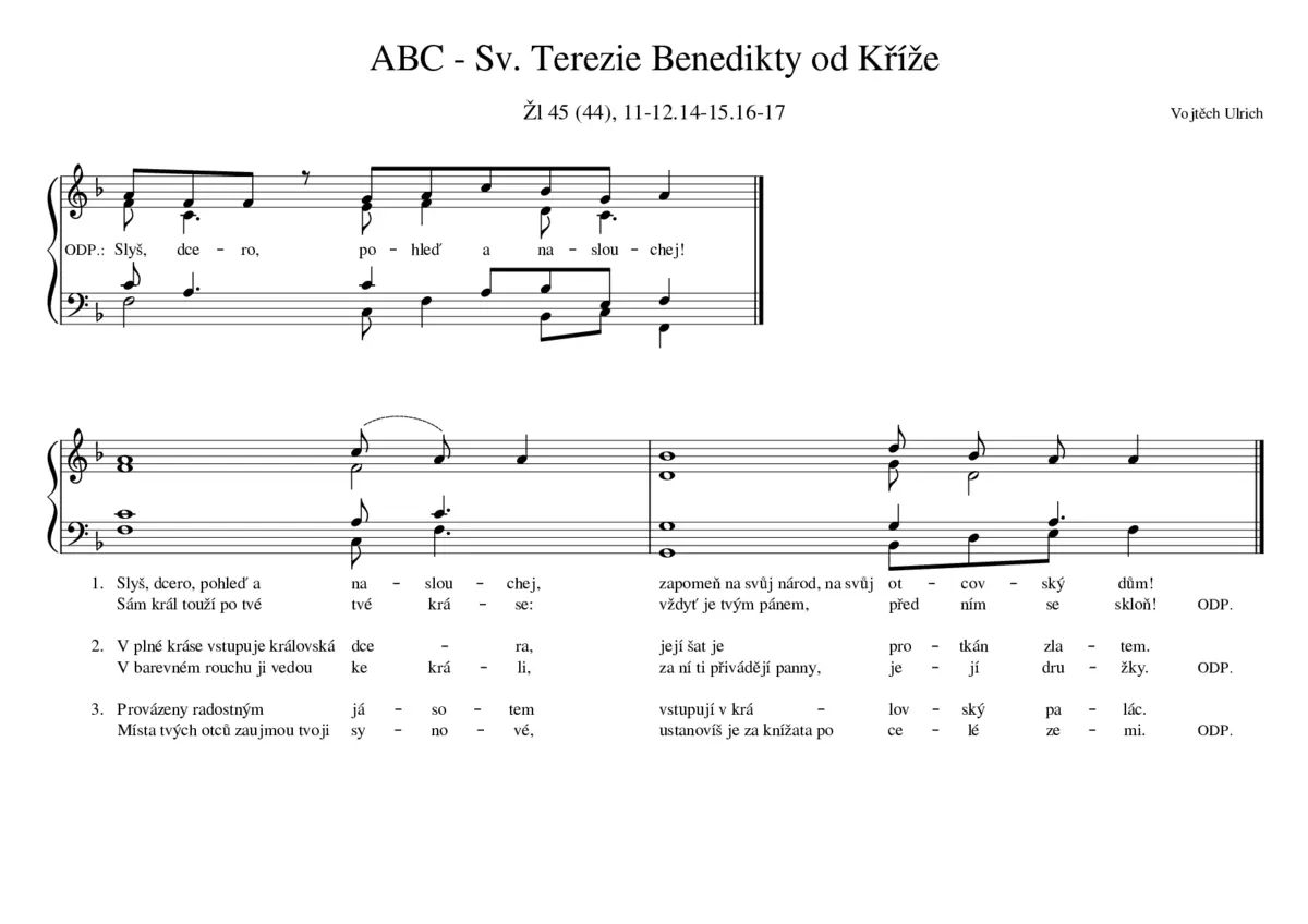 ABC - Sv. Terezie Benedikty od Kříže - Page 1