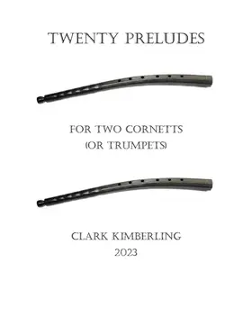 20 Preludes for 2 Cornetts (or Trumpets)