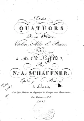 3 Flute Quartets
