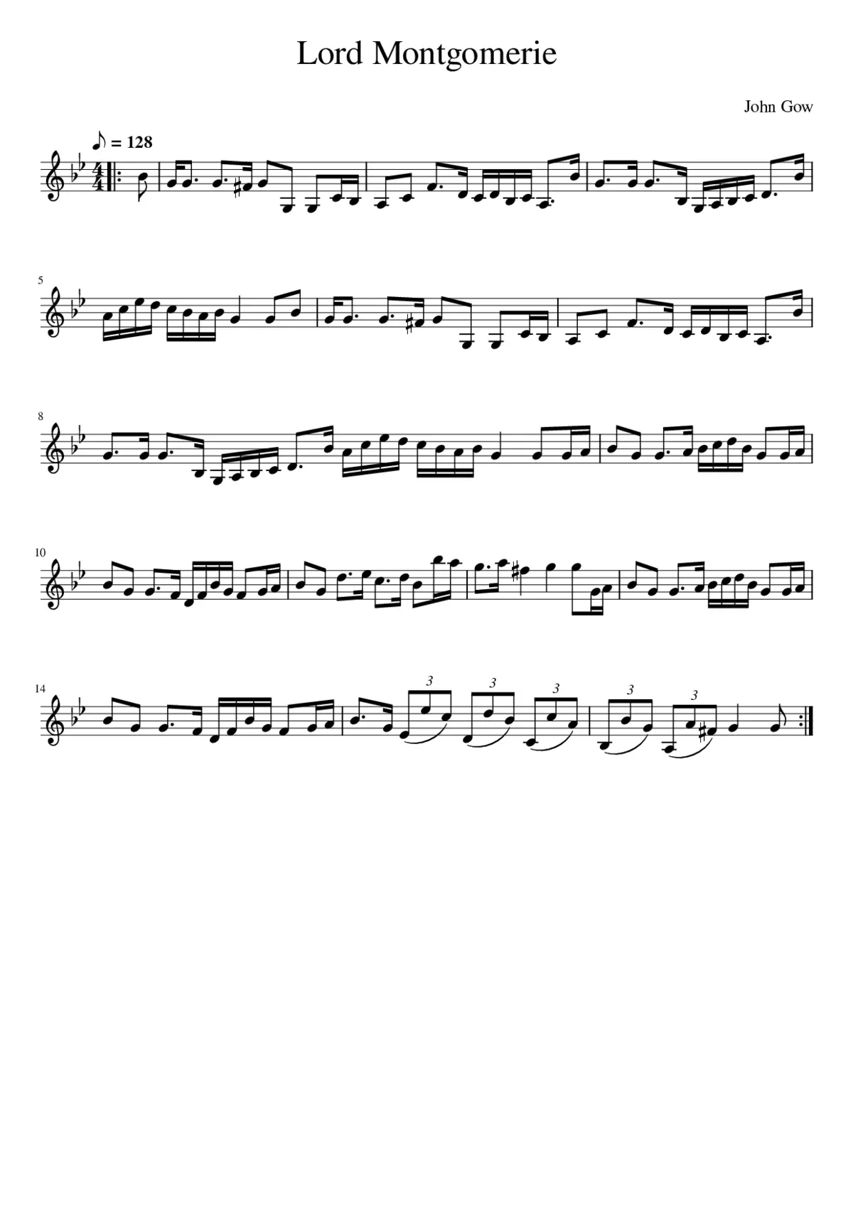 Lord Montgomerie - Page 1