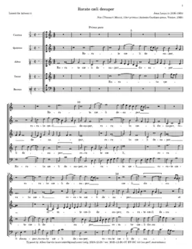 Rorate cæli desuper