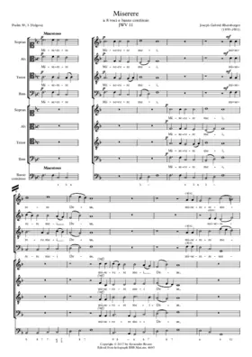 Miserere, JWV 11