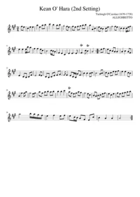 Kean O' Hara (2nd Setting)