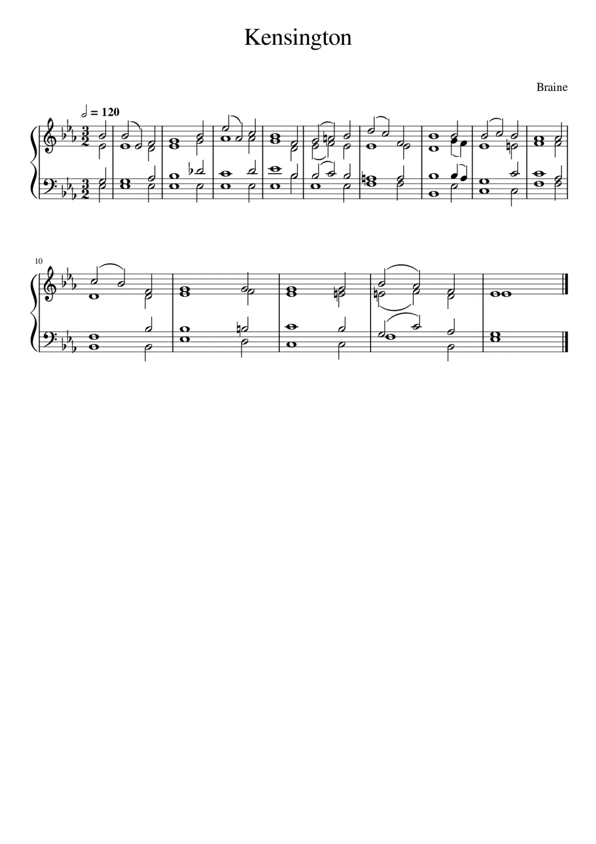 Kensington - Page 1