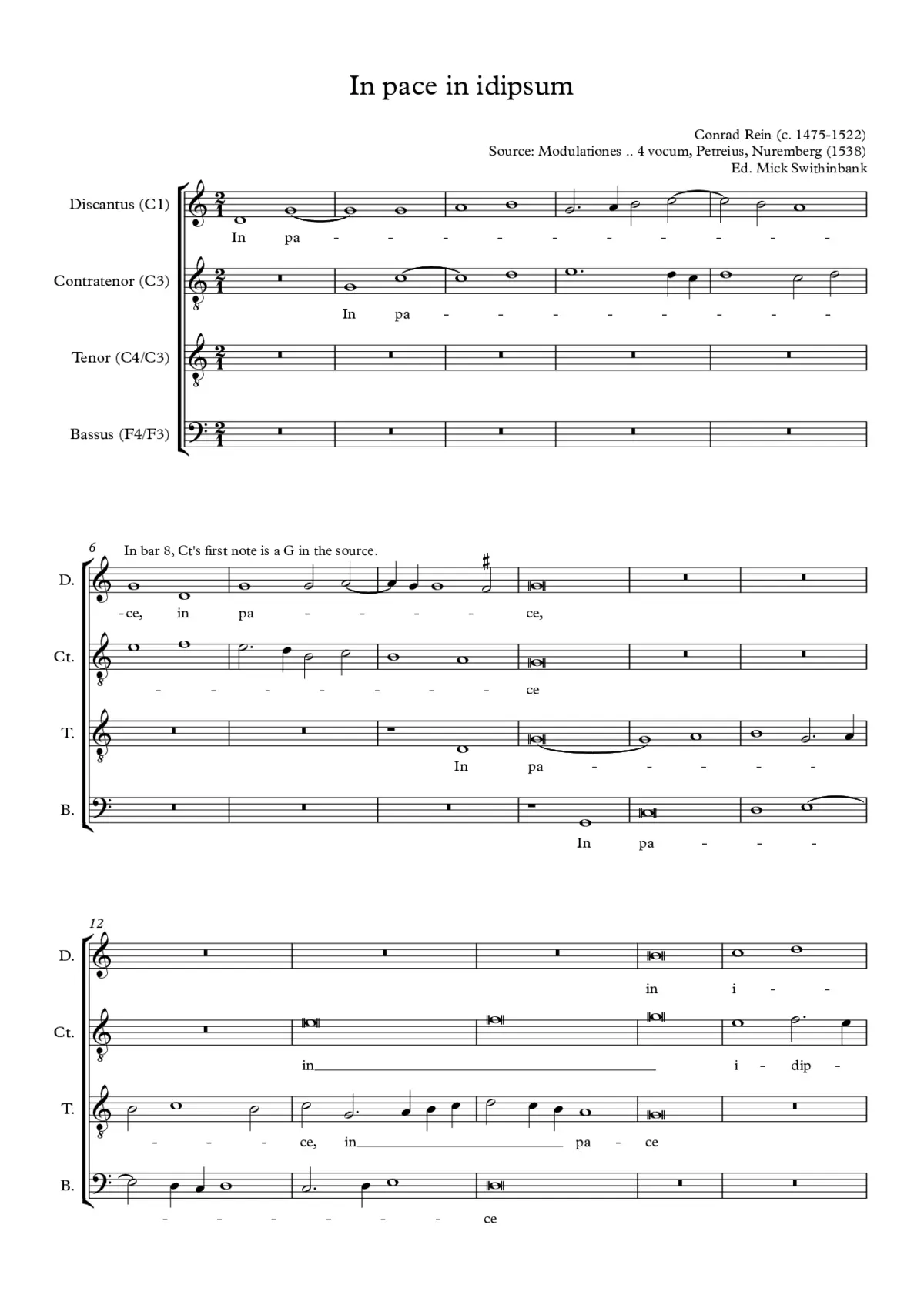 In pace in idipsum - Page 1