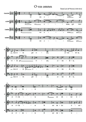 O vos omnes (voci impari)