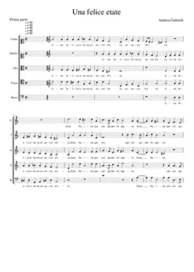 Una felice etate