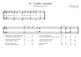 B - 7. neděle v mezidobí