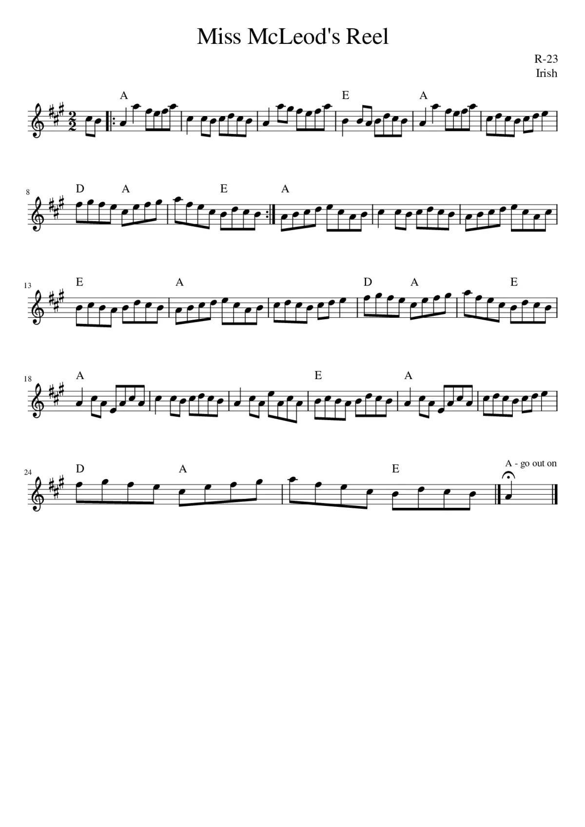 Miss McLeod's - Page 1