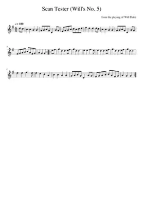 Scan Tester (Will's No. 5)