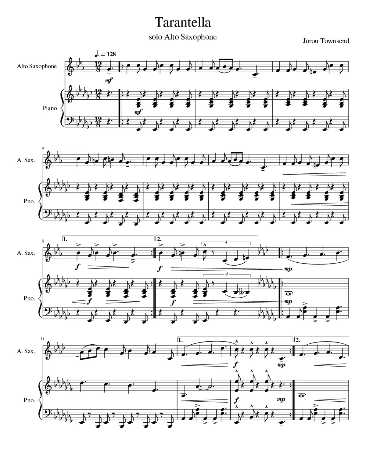 Tarantella - Page 1