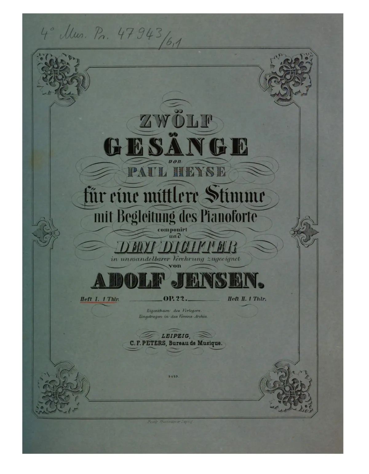 12 Gesänge - Page 1