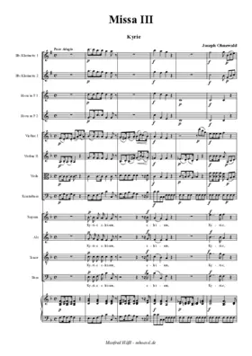 Missa No. 3 in F