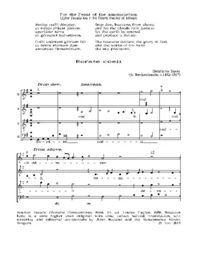 Rorate coeli (Annunciation)