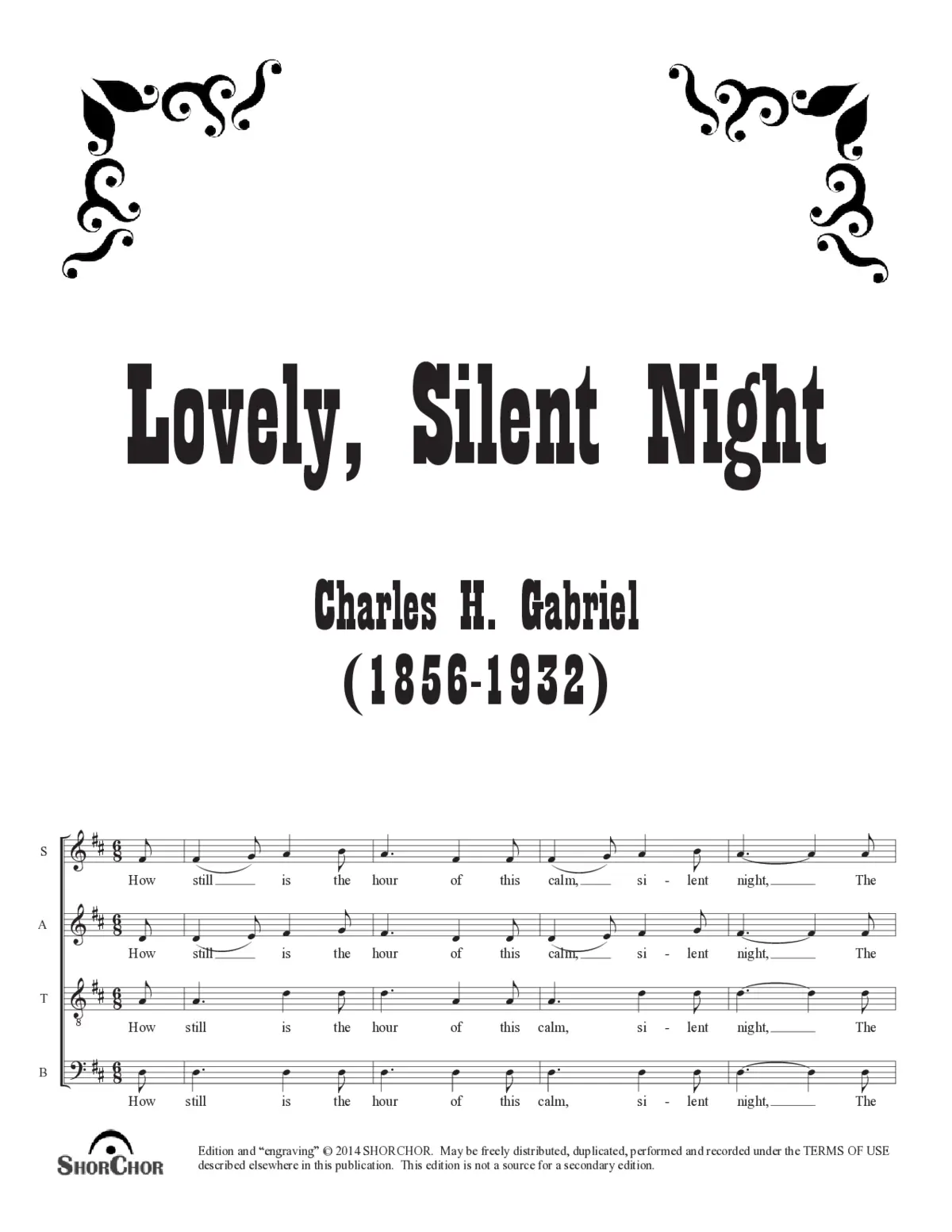 Lovely, Silent Night - Page 1