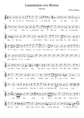 Lamentation over Boston