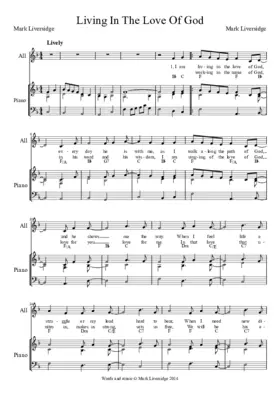 Living in the love of God