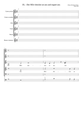 Der Herr denket an uns