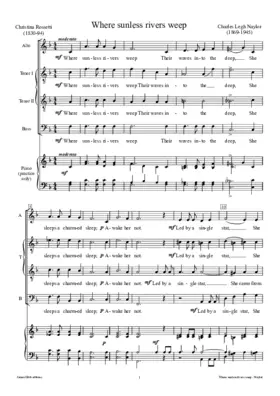 Where sunless rivers weep