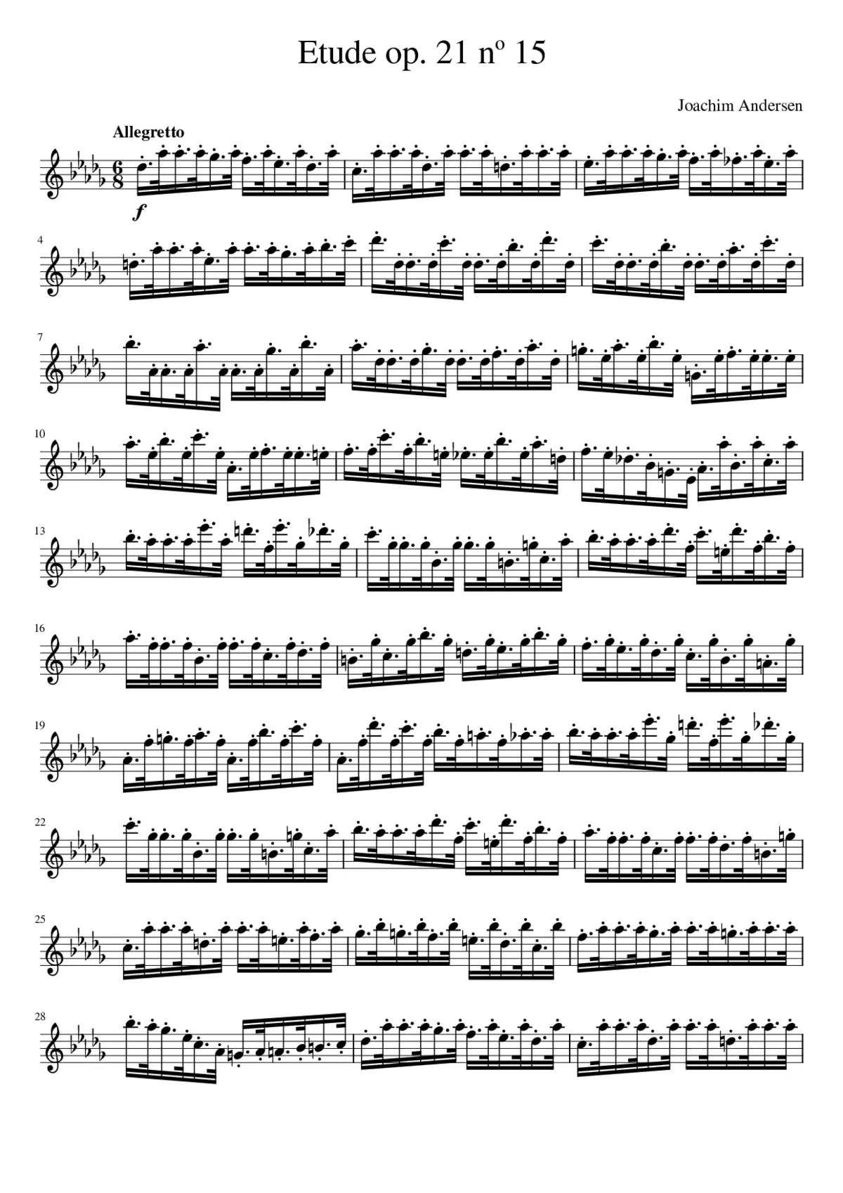 24 Studien op. 21 - Page 1