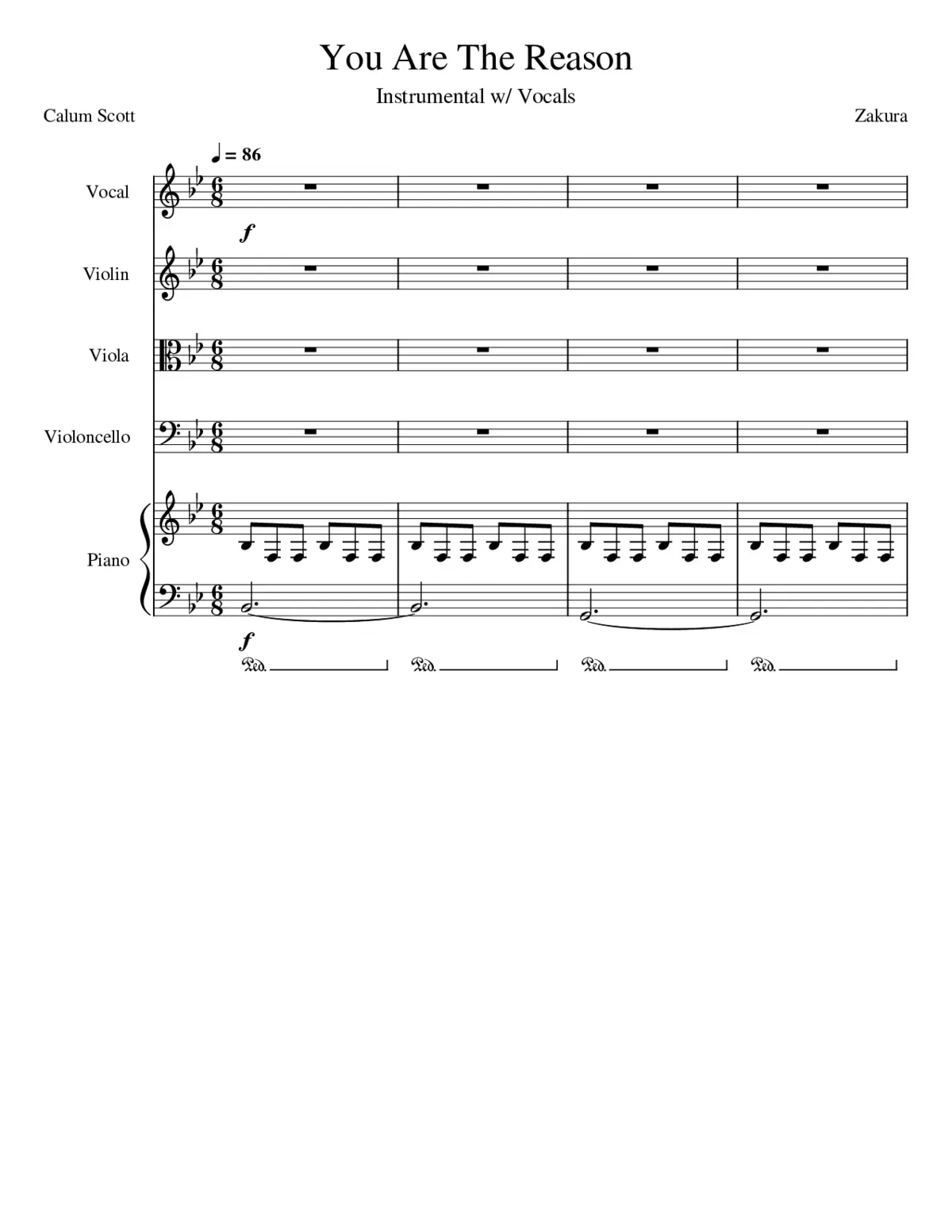 you are the reason - Page 1