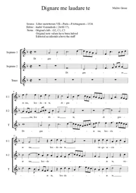 Dignare me laudare te