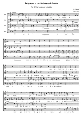 Una hora, ZWV 55:08