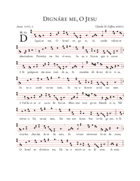 Dignare me, O Jesu