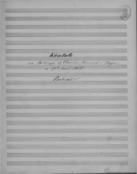 Cantata at W.Christies Statue