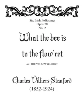 What the bee is to the flow'ret