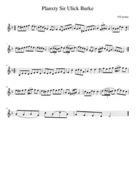 Planxty Sir Ulick Burke