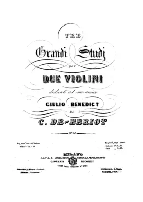 3 Grand Studies for 2 Violins