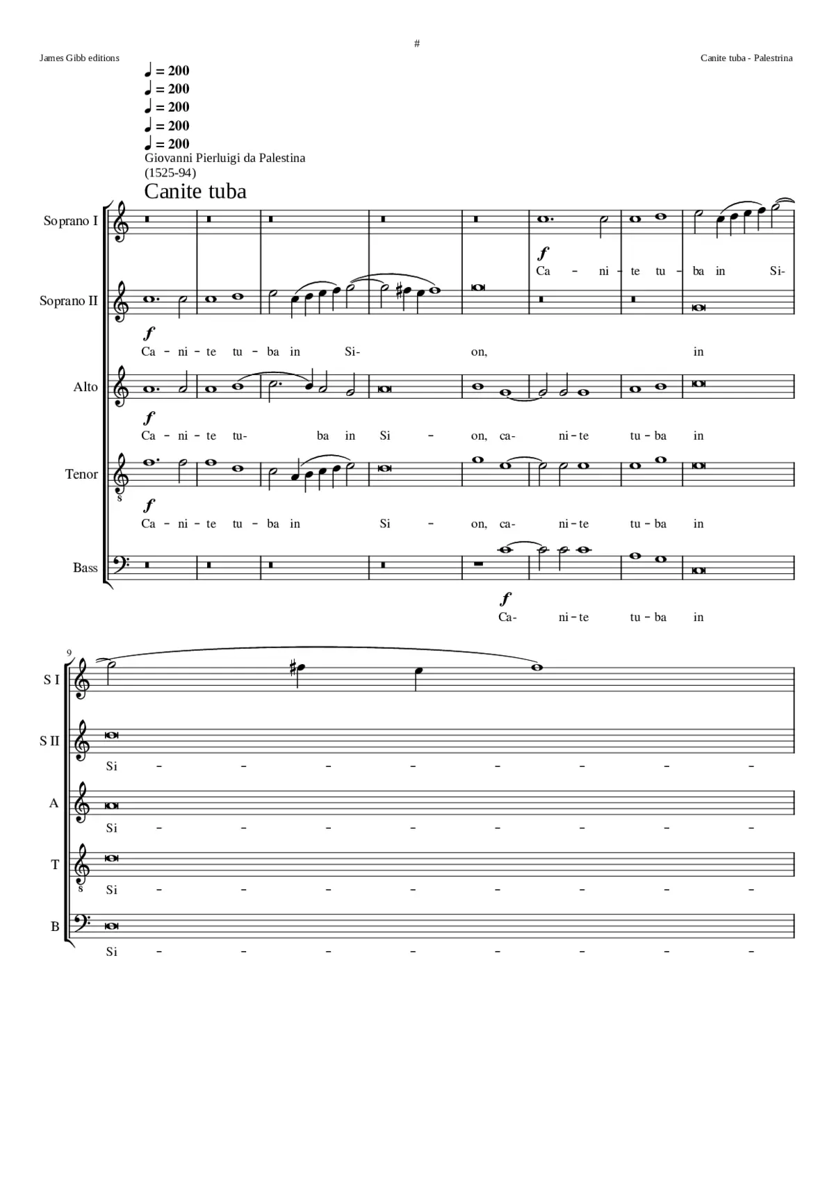 Canite tuba (2nda pars Rorate caeli) - Page 1