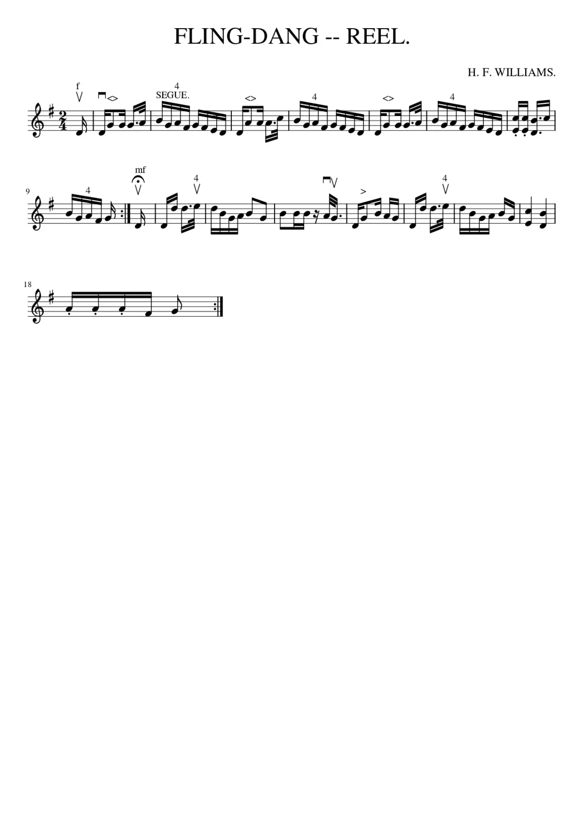 FLING-DANG -- REEL. - Page 1