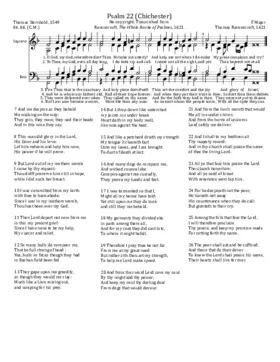 O God, my God, wherefore dost Thou