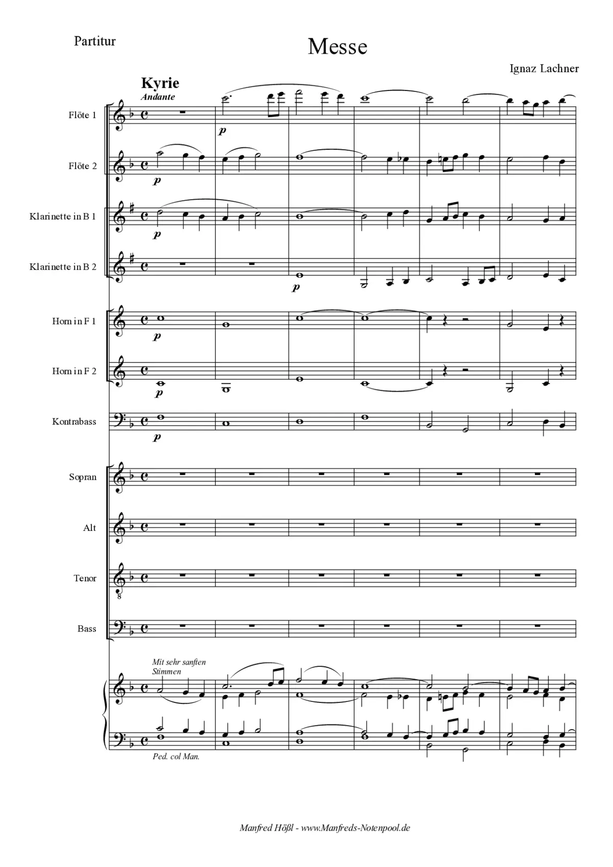 Messe in F - Page 1