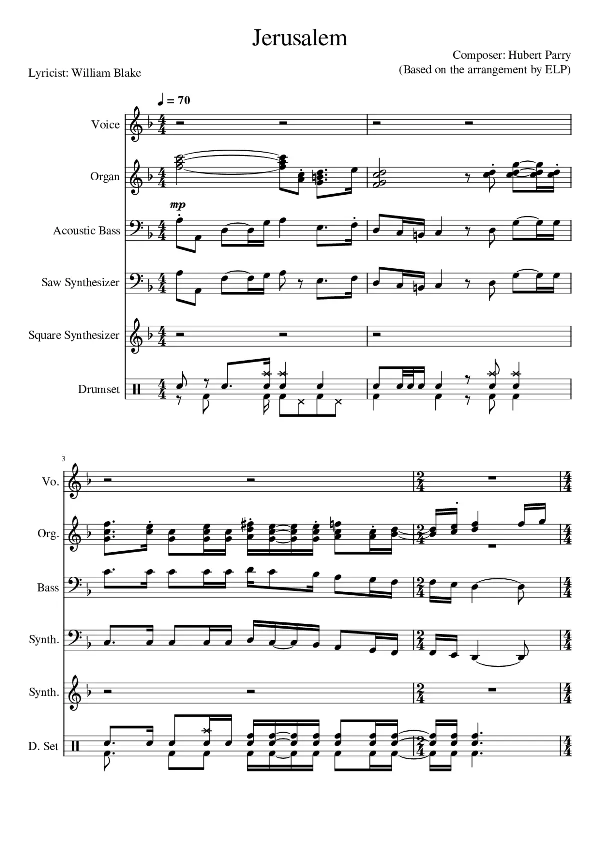 Jerusalem - Page 1