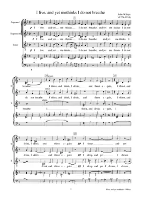 I live, and yet methinks I do not breathe