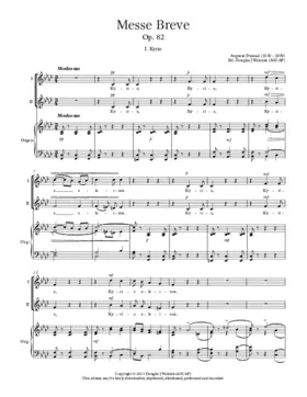 Messe Brève Op. 82