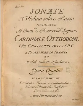 12 Violin Sonatas, Op.5