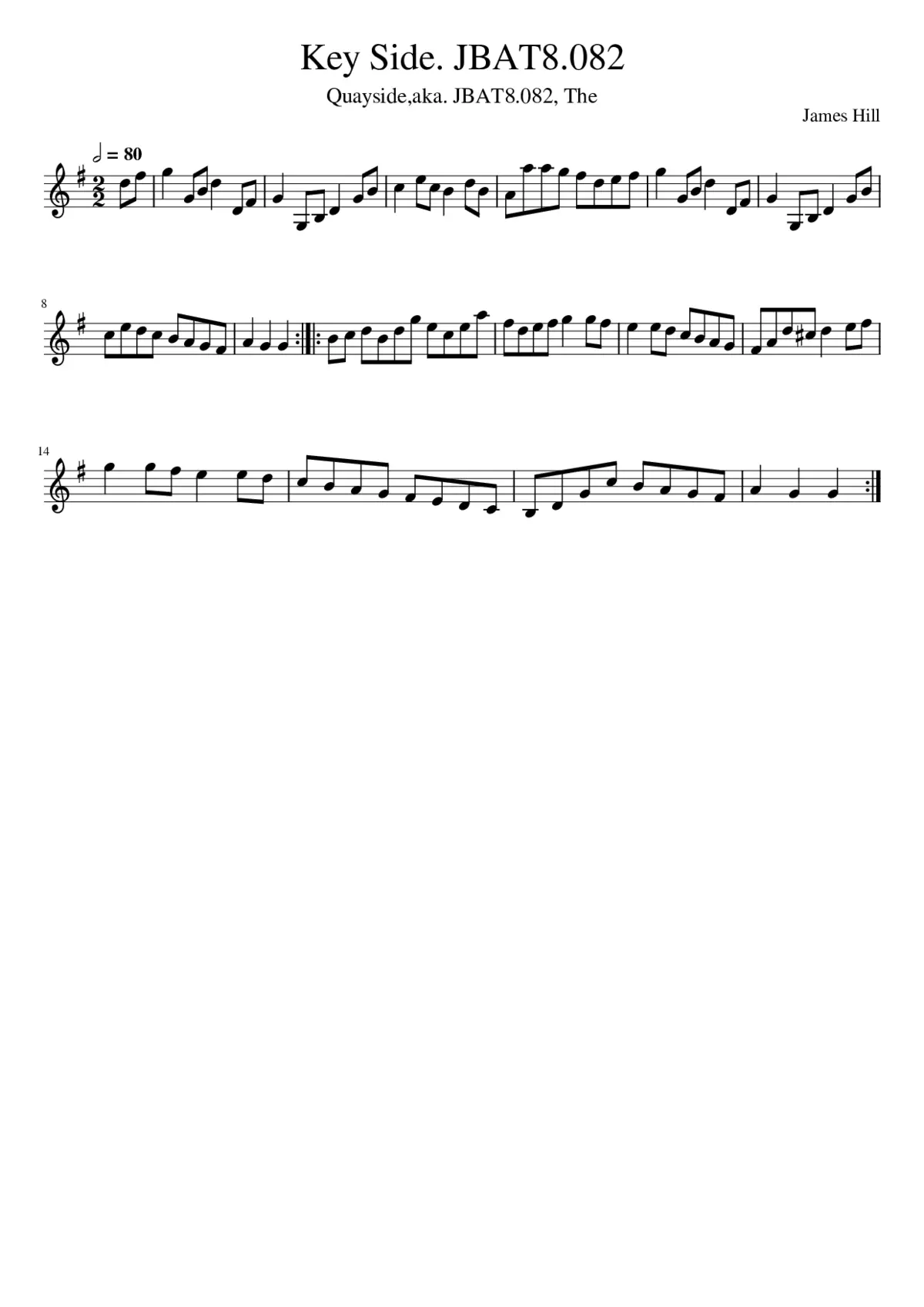 Key Side. JBAT8.082 - Page 1