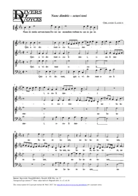 Nunc dimittis (octavi toni)