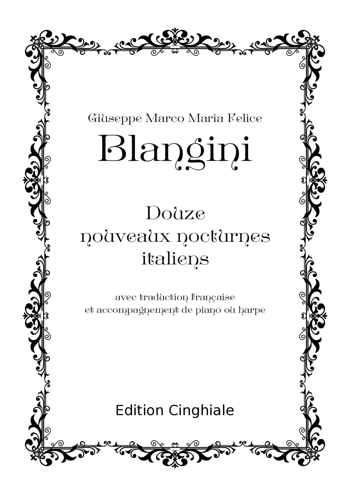 12 Nouveaux nocturnes - Page 1