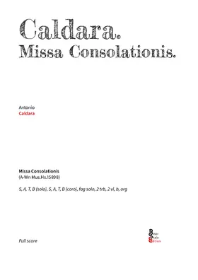 Mass in G major 'Consolationis'