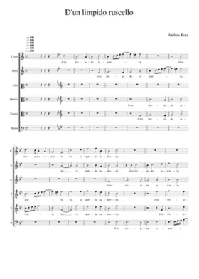 D'un limpido ruscello