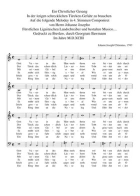 Johann Joseph Clittonius - Ein Christlicher Gesang