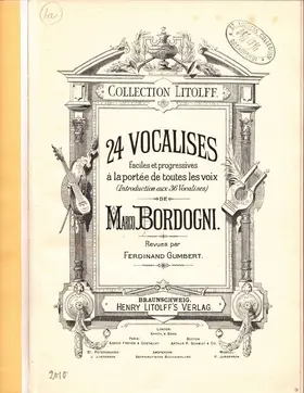 24 vocalises faciles et progressives