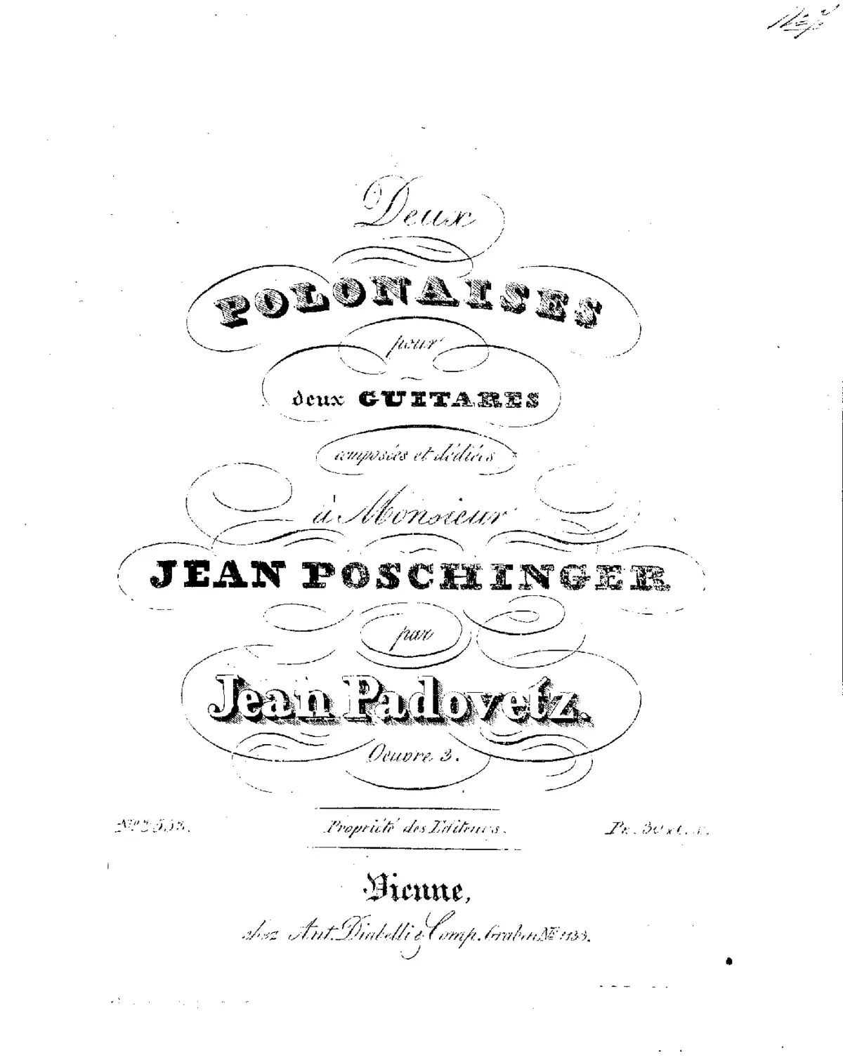 2 Polonaises pour 2 Guitares - Page 1