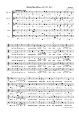 Kreuzfahrerlied, Op. 138, No. 5